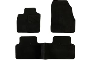 DBS Carauto, GE3211, Scenic 2, Alfombrillas de coche pour Renault, 3 uds, Modelo Star