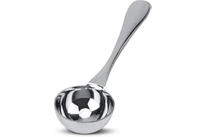 HERCHR cuillere a cafe,cuillères à café en acier inoxydable,Cuillère doseuse à café de 15ml en Acier Inoxydable,Cuillères à Mesurer à Café, petite cuillère