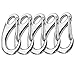 Produktbild 70mm Ei geformt Schnapphaken Edelstahl Karabiner 5-Stücke