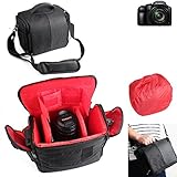 Pour Panasonic Lumix DC-FZ82 Sac Sacoche Gadget pour appareil photo reflex numérique et accessoires Anti-Choc DSLR SLR caméra Housse Étui de pluie pour Panasonic Lumix DC-FZ82 supplémentaire protection complète boîte de voyage antichoc, noire - K-S-Trade(TM)