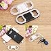 Produktbild Multifunktions-Flaschenöffner, tragbare 20 cm USB-Kabel Bier Flaschenöffner Keychain Micro-USB-Kabel für Android (Color : Black)