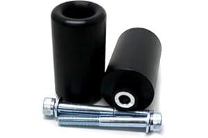 SHOGUN MOTORSPORTS Shogun USA Made Suzuki GSX-S1000 GSX S1000 GSXS 1000 2016 2017 2018 2019 2020 2021 2022 2023 2024 2025 Black No Cut Frame Sliders Fits ABS & NON ABS - 750-5629