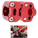Fast Pro Adaptador de Abrazadera de Montaje Elevador de Manillar de Motocicleta de Cambio de 7/8 "a 1 1/8" para CRF YZF KXF K