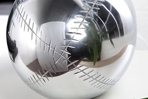 Spardose RUGBY 28x17cm Metall-Aluminium Legierung poliert - 6