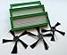 Produktbild 3 HEPA Filter + 3 Seitenbürsten Set passend für Vorwerk Kobold VR 200