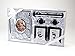 Hugs & More Baby Gift Set includes First Year Photo Frame/Birth Certificate Holder/Tooth and Curl Keepsakes/Baby Hand Print Frame (5-Piece)