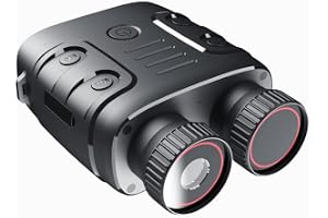 CENPEK Night Vision Goggles R18 Digital Night Vision Kikare för Dag Och Natt 1080p FHD Foto & Video Infraröd Night Vision Goggles för Jakt Fiskeresor