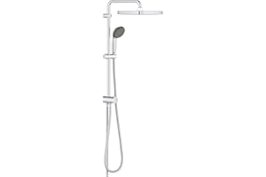 Grohe Vitalio Komplet Prysznicowy, Srebrny, ‎73.6 x 39 x 14.5 cm; 3.84 kg, Ø250mm
