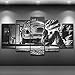 Produktbild CNCN Holzrahmen Gerahmte 5 Panel Automotive Repair Malerei Moderne Wohnkultur Leinwanddruck Malerei Wandkunst Bild Für Wohnzimmer Modulare  20x35 20x45 20x55cm