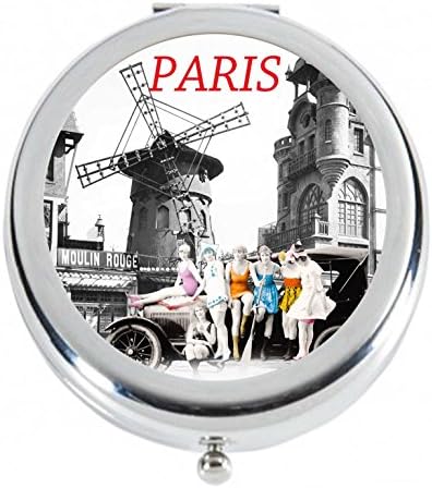 Bathing Beauties 1905 White Pocket Mirror – Square