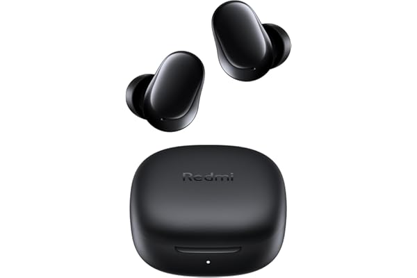 XIAOMI Redmi Buds 6 Play–Casque sans Fil Bluetooth,ecouteurs Bluetooth,Conducteurs 10 mm,5 Modes EQ, Jusqu'à 7.5h+36h Autonomie de la Batterie,10min de Charge fournit 3h de Lecture Musicale,IPX4,Noir
