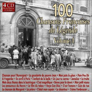 couverture de : 100 chansons fran&ccedil;aises de l&eacute;gende