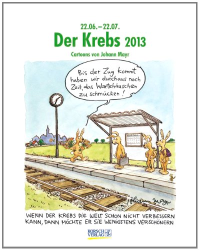 Der Krebs im Jahr 2013: Cartoon-Kalender