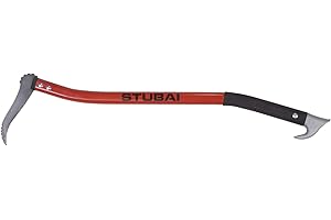Stubai 674290 Sapie à main, Noir/rouge/gris, 900 mm