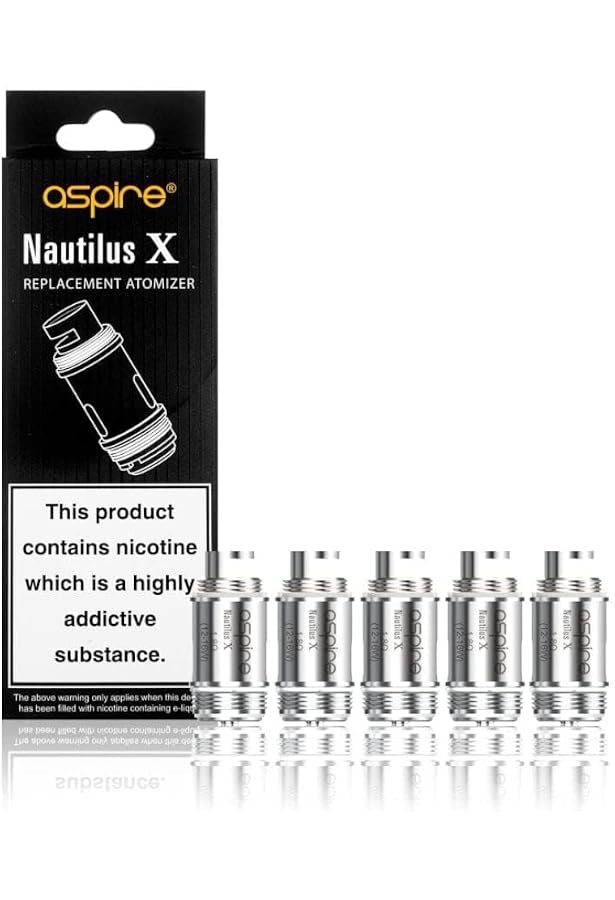 Aspire Nautilus X Coils 1,5 Ohm – 5 Stück Ersatzspulen