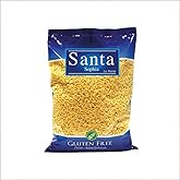 SANTA SOPHIA Glutensiz Orzo Arpa Şehriye Makarna 400 g &ndash; Glutensiz, Pirin&ccedil; & Mısır Tabanlı, Sağlıklı Sebze &Ccedil;orbaları & Ana Ye