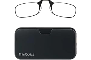 ThinOptics Gafas De Lectura Estuche Compacto Universal - Unisex Hombres Mujeres - Gafas De Lectura Compactas Y Livianas Con Tecnología Flex-fit