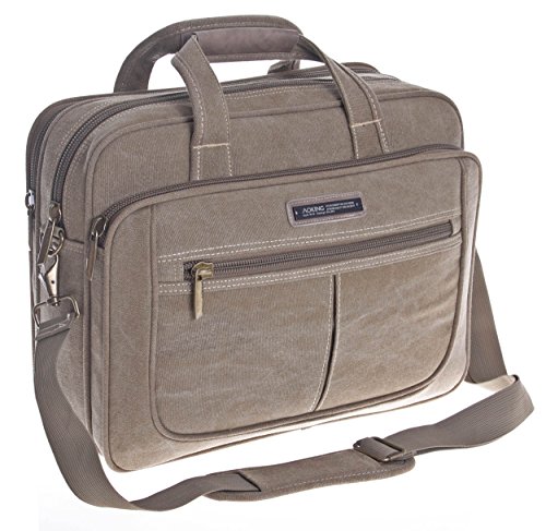 Schultertasche Aktentasche Flugbegleiter Laptop Umhängetasche Business Messenger Bag Notebook Tasche Black NEU …