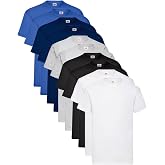 Fruit of The Loom Pack 10 Men's Basic T-shirts &ndash; Short-Sleeved T-Shirts &ndash; Men's T-Shirt Ideal for Everyday Use and Comfort.