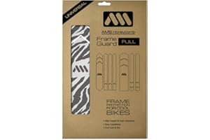 All Mountain Style AMS Paratelaio Full Semi trasparente ad alto impatto – protegge la tua bicicletta da graffi e ammaccature