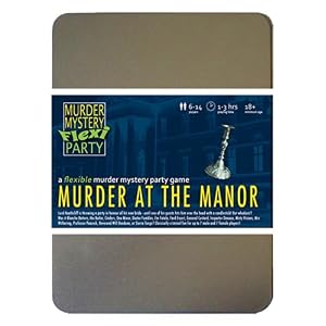 Juego de mesa Murder at the Manor, de 6 a 14 jugadores, de misterio y asesinatos