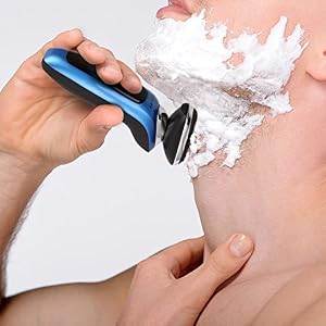 SURKER Electric Shaver Razor For Men Rotary Shaver Wet And Dry 3 In 1 With Nose Hair Trimmer and Sidebums Razor Cordless… - Image 5