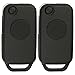 KeylessOption Replacement Keyless Entry Remote Fob Clicker Flip Key Shell Case Pack of 2 RS.3293.00
