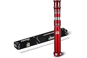 SABNEO Light Saber V7 Warrior Saber - Dueling Light Sabers Smart Technologie Light - Changeable Color RGB - Swing and Sound - (RED)