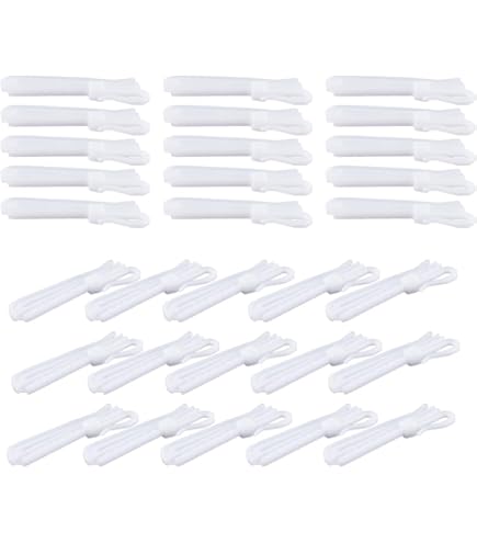 CustomyLife 60 stuks plastic gordijnplooi haak, verstelbare ratel CustomyLife 60 stuks plastic gordijnplooi haak, verstelbare ratel