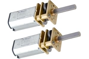 CHANCS Electric Micro Moteur N30 DC Gear Motor DC 5V 42RPM 6V 50RPM Moteur réducteur électrique pour robot DIY 2PCS