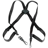 Con 2 puntos de conexión OP/TECH USA 5301412 - Arnés para cámaras, Negro