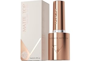 V VENALISA VENALISA Matte Top Coat Vernis Gel Semi Permanent Gel Nail Polish No Wipe Top Coat Vernis à ongles Gel Semi Permanent