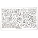 Yimart® Nail Art Decor Nail Stamping Printing Plate Image Stamp Templates Flowers 10