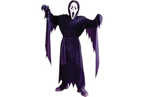 FUN WORLD FunWorld Licensed Scream (Ghost Face) Boys Costume
