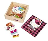 Geschlecht: Mädchen Eichhorn 100003135 - Hello Kitty Holz Umziehpuzzle