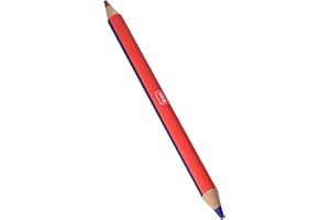 Legami - Pastello Jumbo 2 Colori, Red & Blue, 1x17,5 cm, Gira la Matita su se Stessa per Passare dal Rosso al Blu, per Scrivere, Disegnare e Colorare, Tratto Preciso