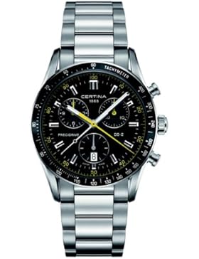 Certina Herren-Armbanduhr XL Chronograph Quarz Edelstahl C024.447.11.051.01