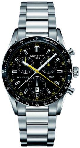 Certina Herren-Armbanduhr XL Chronograph Quarz Edelstahl C024.447.11.051.01