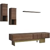 HİLLSA Solid TV Rafı AHŞAP