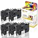 Produktbild Toner Bank 5X Farbband Tape Schriftband für Brother P-touch 1010 1000 schriftband für Brother TZE-231 TZ-231 TZ231 12mm Brother P-Touch TZE231 P-Touch 900 1005 Schwarz auf Weiß Schriftband Brother 12mm breit x 8m