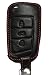 Produktbild Schlüsseltasche - Echt-Leder für Octavia 3 III Kombi Limousine RS Fabia 3 III Fabia Kodiaq Superb 3 III - Etui Hülle Autoschlüssel Case Schutz - für aktuelle Modelle