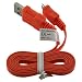 Produktbild Highspeed Micro USB 2.0 Flachkabel Ladekabel Datenkabel für Emporia emporiaSMART Telme T200 Medion Life E4005 E4503 E5001 X6001 X5004 X5020 Fairphone Fairphone 2 Geemarc CL8450 Gigaset Sloan L Gionee Elife S7