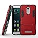 Produktbild Xiaomi Redmi Note 3 Heavy Duty Hülle DWaybox 2 in 1 Hybrid Armor Hard Back Hülle Schutzhülle für Xiaomi Redmi Note 3 / Redmi Note 3 Pro 5.5 Inches (Marsala Red)