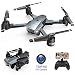 Produktbild SNAPTAIN Drohne mit Kamera A15H 720P HD Kamera Live Übertragung/WiFi FPV Quadrocopter/Gravitationssensor/Sprachsteuerung/Flugbahnflug/Kopflos-Modus, Höhe-Halten/App Steuern Drohne für Anfänger/APP