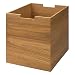 Produktbild Skagerak Cutter Box groß mit Rollen Teak S1920420
