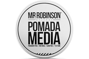 MR. ROBINSON BELFORT Pomada media para cabellos de hombre Mr. Robinson 60 ml. Fijación para modelar, nutrir y definir tu peinado diario preferido. Efecto brillo