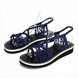 Marca sandalias mujer verano 2019 planas damas moda de verano | Estilo: Casual, Moda, Elegante, Bohemia, romanas,comodos, Barato y oferta, cuña, planos, plataforma, tacon ancho, talla grande, con cordones || Escenas adecuadas: diario / viajes / vacaciones / caminando caminata / compras / citas / fiesta / boda / trabajo / boda / piscina / playa / al aire libre. || Recomendamos estos zapatos para usar con las camisetas blusa camisa /pantalón / falda vestido / Vaqueros .