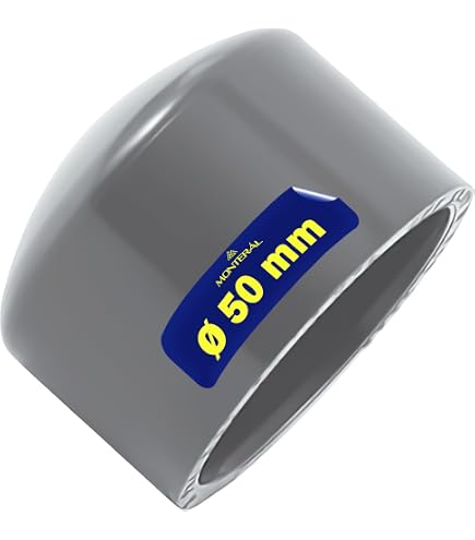 Bouchons à Coller Pour Tuyaux PVC PN16 - Lot De 6, Diamètre 40 Mm, Résistant Aux Produits Chimiques Jusqu'à 60°C