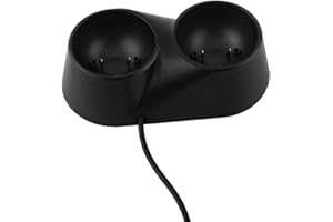TBEST Chargeur Manette VR,VR Ps4,Jeux VR Ps4,Manette VR Recharge,Caricatore Move Ps4,Chargeur De Contrôleur VR,Port De Son De À Double Chargeur pour Télées VR