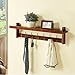 Produktbild Cdbl-Eisenbekleidung Regale Amerikanische Wand Regal/Wohnzimmer Regal Küche Regal/Wand Hängende Rack/Creative Schlafzimmer Kleiderbügel Hook up Kleiderhaken (Farbe : A, Größe : L870*w160*h230mm)